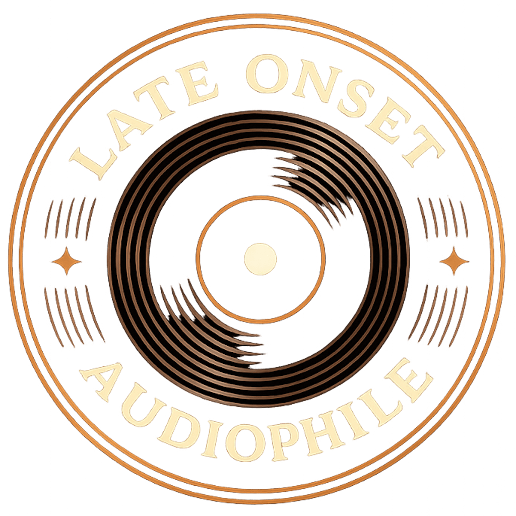 Late Onset Audiophile logo